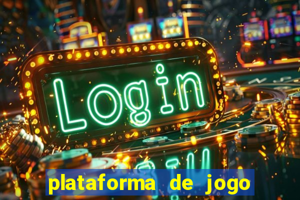 plataforma de jogo nova pagando